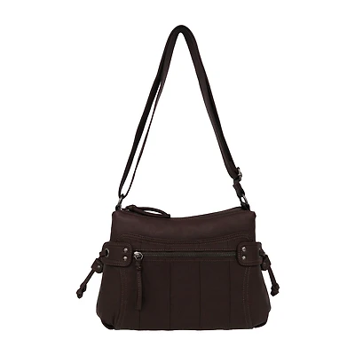 Bueno of California Grainy Wash Crossbody Bag