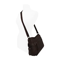 Bueno of California Grainy Wash Crossbody Bag