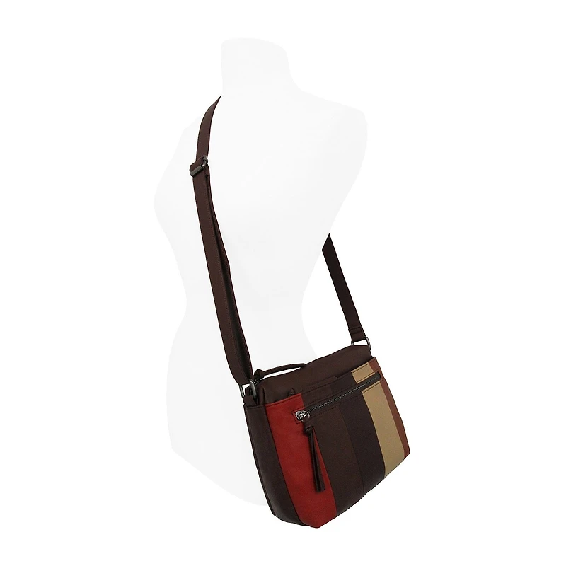 Bueno of California Mini Top Zip Crossbody Bag