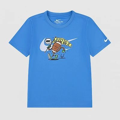 Nike Little Boys Crew Neck Short Sleeve Regular Fit Graphic T-Shirt