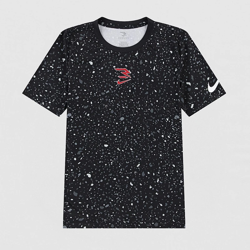Nike 3BRAND by Russell Wilson Big Kid Boys Crew Neck Short Sleeve Active T-Shirt