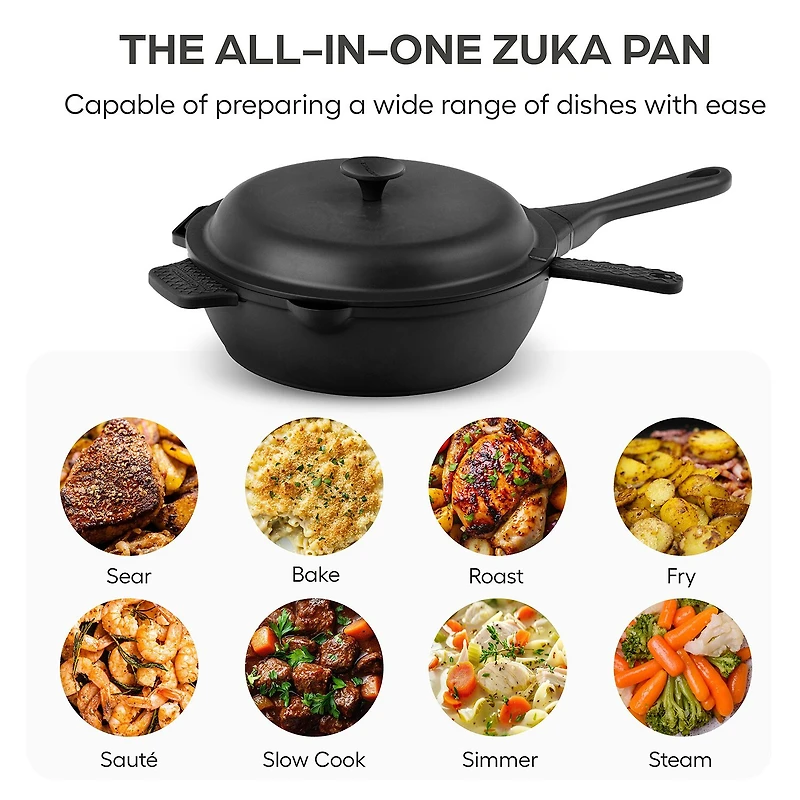 Granitestone Zuka Everyday Multi-Functional 10" Pan Cooking System