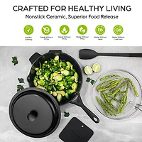 Granitestone Zuka Everyday Multi-Functional 12" Pan Cooking System