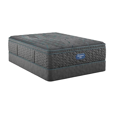 Beautyrest Level Two 14.75" Medium Pillow top - Mattress + Box Spring