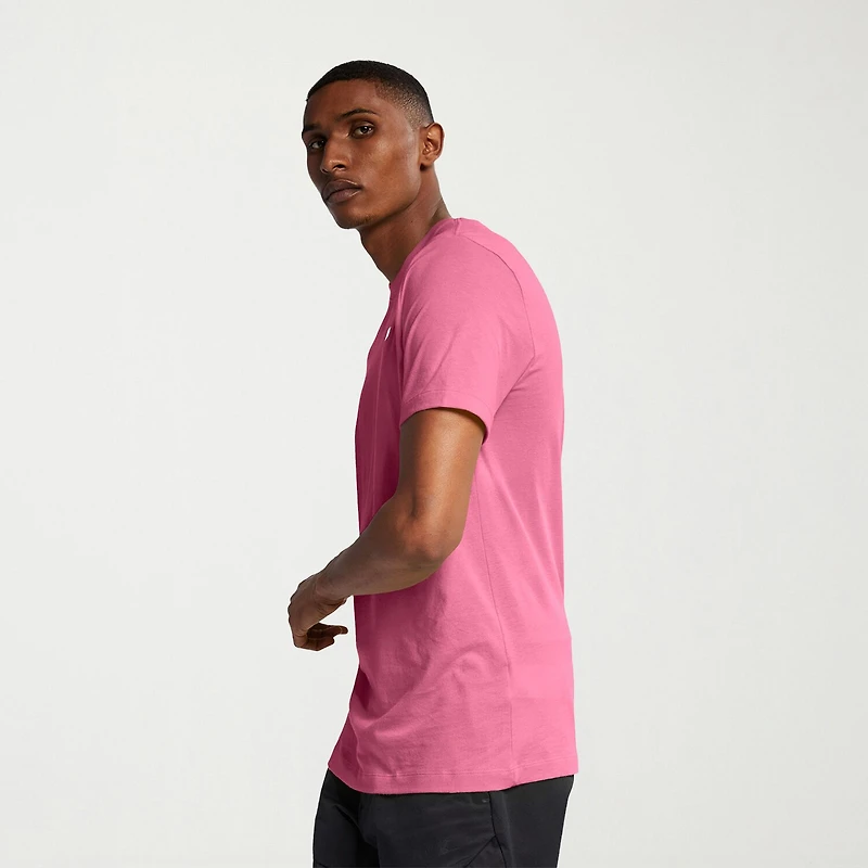 Nike Embroidered Logo Mens Crew Neck Short Sleeve Active T-Shirt