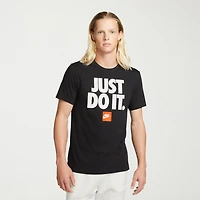 Nike Mens Crew Neck Short Sleeve Regular Fit Graphic T-Shirt