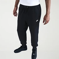 Nike Mens Cuffed Mid Rise Regular Fit Fleece Active Jogger Pant