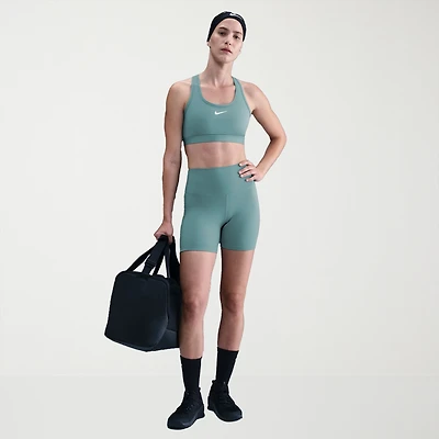 Nike Womens 5" High Rise Stretch Fabric Moisture Wicking Bike Short