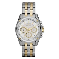 Relic® Grant Mens Two-Tone Chronograph Watch ZR66045