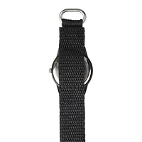 Marvel® Avenger Kids Time Teacher Black Nylon Strap Watch