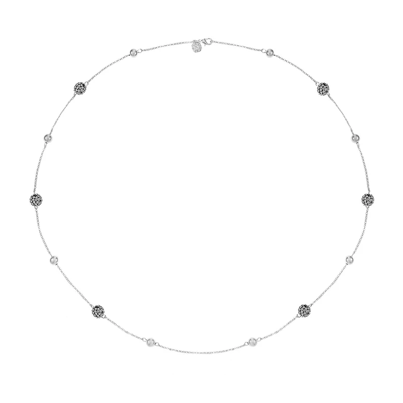 Monet Jewelry 34 Inch Rolo Strand Necklace