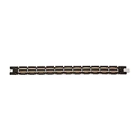 Mens Two-Tone Stainless Steel Chain Bracelet