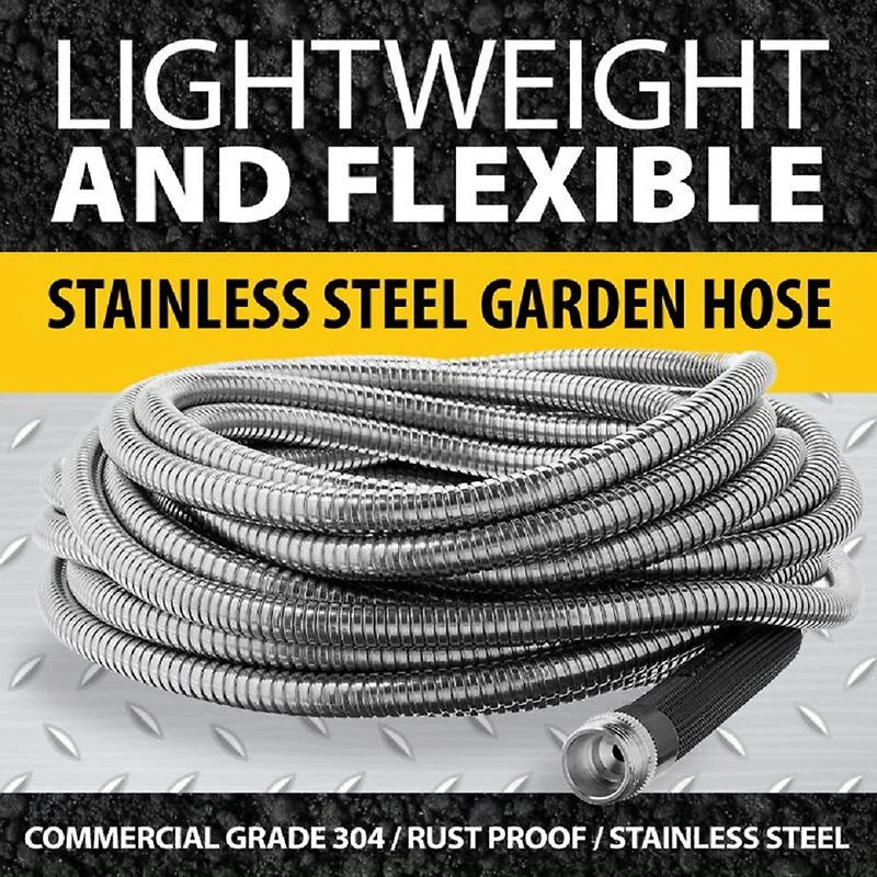Bionic Steel Heavy Duty Stainless Steel Garden Hose