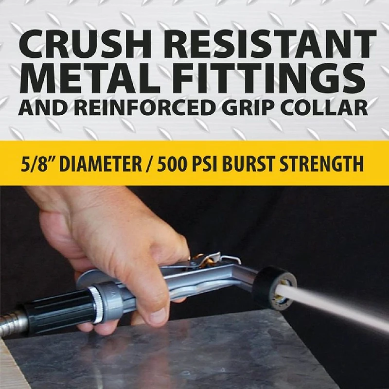 Bionic Steel Heavy Duty Stainless Steel Garden Hose