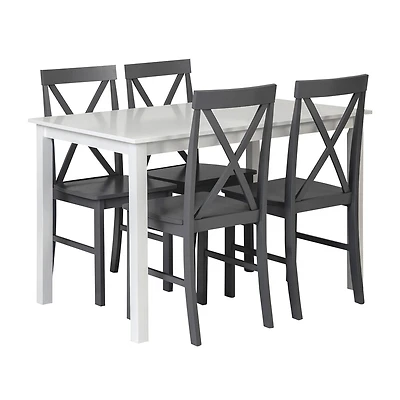 Eugene Farmhouse 5-PC Dining Set