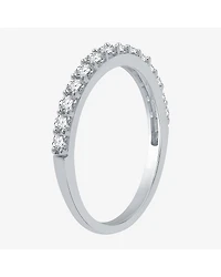 (H-I / I1) I Said Yes Womens 1 CT. T.W. Lab Grown White Diamond Sterling Silver or 14K Gold Over Silver Cushion Halo Bridal Set