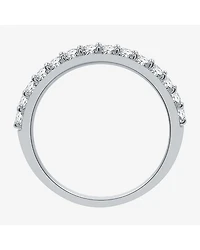 (H-I / I1) I Said Yes Womens 1 CT. T.W. Lab Grown White Diamond Sterling Silver or 14K Gold Over Silver Cushion Halo Bridal Set