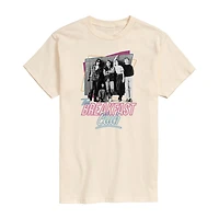 The Breakfast Club Mens Crew Neck Short Sleeve Regular Fit Graphic T-Shirt