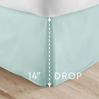 Casual Comfort Luxury Pleated 14" Hypoallergenic Wrinkle Resistant Bed Skirt