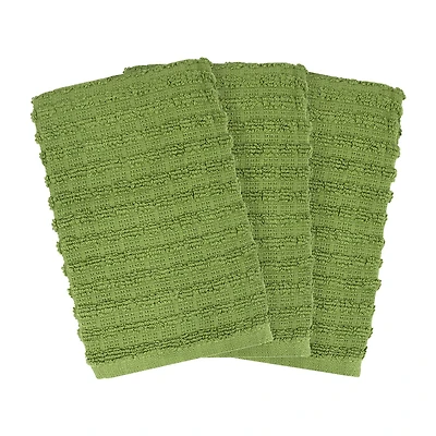 Ritz Royale Solid 3-pc. Dish Cloth Set