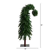 Nearly Natural Green Santa’S Hat 500 Led Lights And 1275 Bendable Branches 7 Foot Pre-Lit Fir Christmas Tree