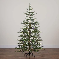 Nearly Natural Pre-Lit Artificial Natural Fresh Cut Fir With Instant Connect Technology And 230 Color Changing Led Dewdrop Lights 6 Foot Pre-Lit Fir Christmas Tree
