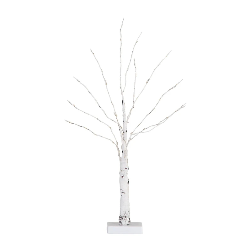 Nearly Natural 2ft Pre-Lit With 60 Warm White Led Lights Christmas Tree