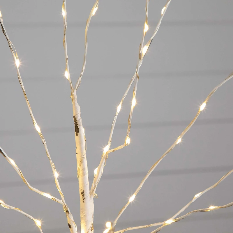 Nearly Natural 2ft Pre-Lit With 60 Warm White Led Lights Christmas Tree