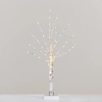 Nearly Natural 2ft Pre-Lit With 60 Warm White Led Lights Christmas Tree