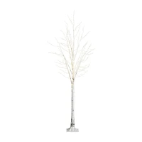 Nearly Natural 8ft Pre-Lit Artificial With 500 Warm White Led Lights Christmas Tree