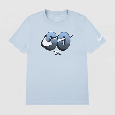 Nike 3BRAND by Russell Wilson Big Kid Boys Crew Neck Short Sleeve Active T-Shirt