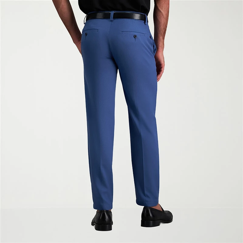 Haggar Cool Right Performance Flex Mens Straight Fit Flat Front Pant