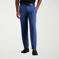 Haggar Cool Right Performance Flex Mens Straight Fit Flat Front Pant