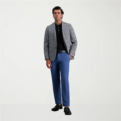 Haggar Cool Right Performance Flex Mens Straight Fit Flat Front Pant