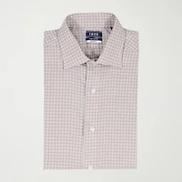 IZOD Royal Textured Mens Regular Fit Easy Care Wrinkle Free Long Sleeve Dress Shirt