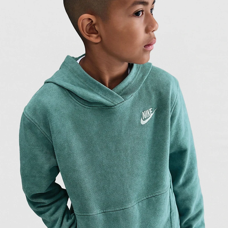 Nike Club Big Kid Unisex Long Sleeve Active Hoodie
