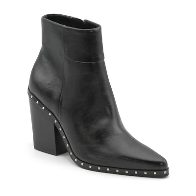 Charles David Womens Van Block Heel Dress Boots