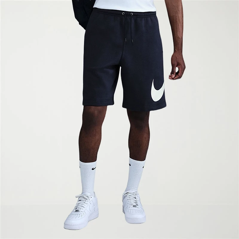 Nike Club Fleece Mens Mid Rise 11" Basketball Short