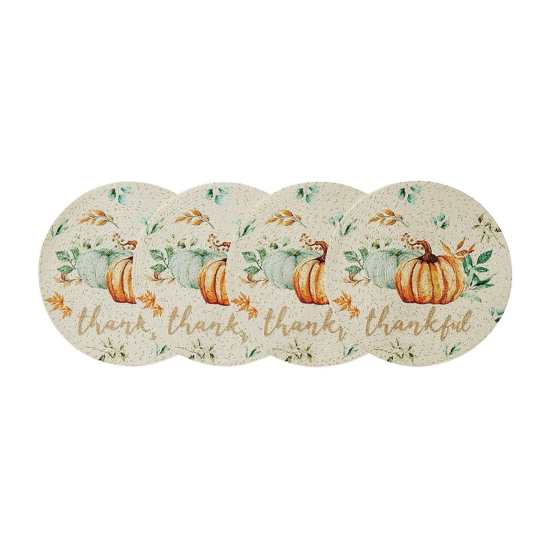 Avanti Grateful Patch 4-pc. Round Placemat