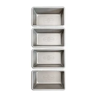 USA Pan 4-pc. Non-Stick Mini Loaf Pan Set