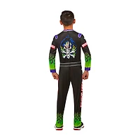 Little & Big Kid Boys Grave Digger Monster Jam 2-pc. Costume