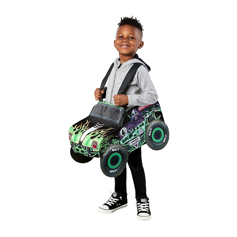 Toddler Boys Grave Digger Truck Monster Jam Costume