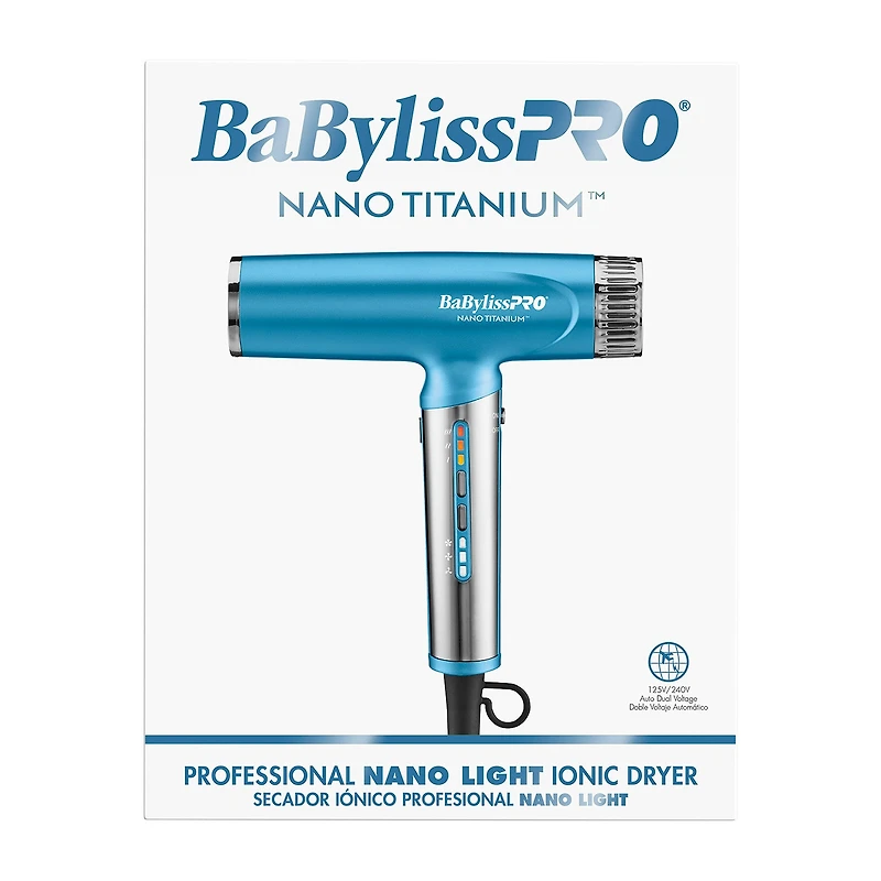 BaByliss Nano Titanium Light Ionic High-Speed Hair Dryer