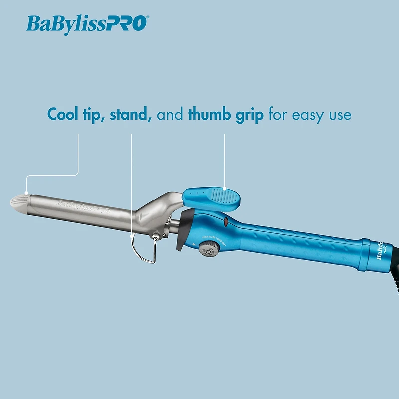 BaByliss Nano Titanium Spring 1 Inch Curling Iron