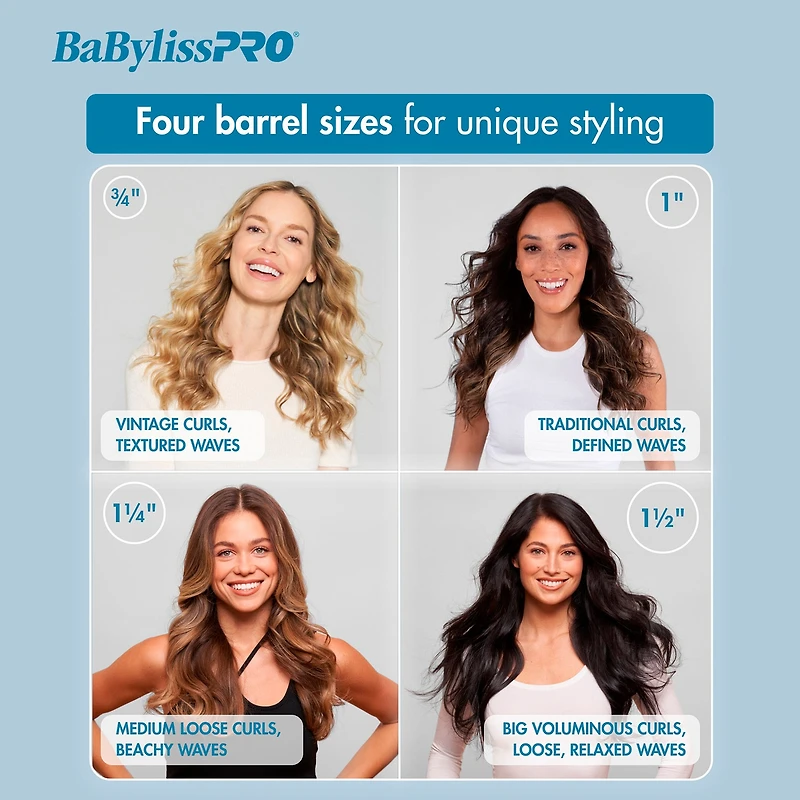 BaByliss Nano Titanium Spring 1 Inch Curling Iron