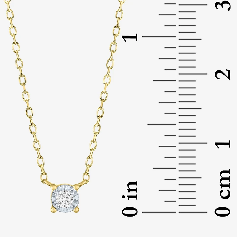 Yes, Please! Cross Womens Diamond Accent Lab Grown White Diamond Accent Cross 2-pc. Pendant Necklace Set