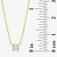 Yes, Please! Cross Womens Diamond Accent Lab Grown White Diamond Accent Cross 2-pc. Pendant Necklace Set