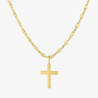 Yes, Please! Cross Womens Diamond Accent Lab Grown White Diamond Accent Cross 2-pc. Pendant Necklace Set