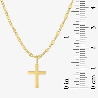 Yes, Please! Cross Womens Diamond Accent Lab Grown White Diamond Accent Cross 2-pc. Pendant Necklace Set