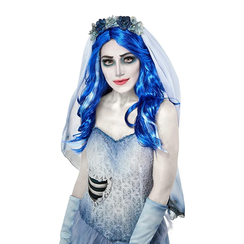 Womens The Corpse Bride Wig Costume Accessory